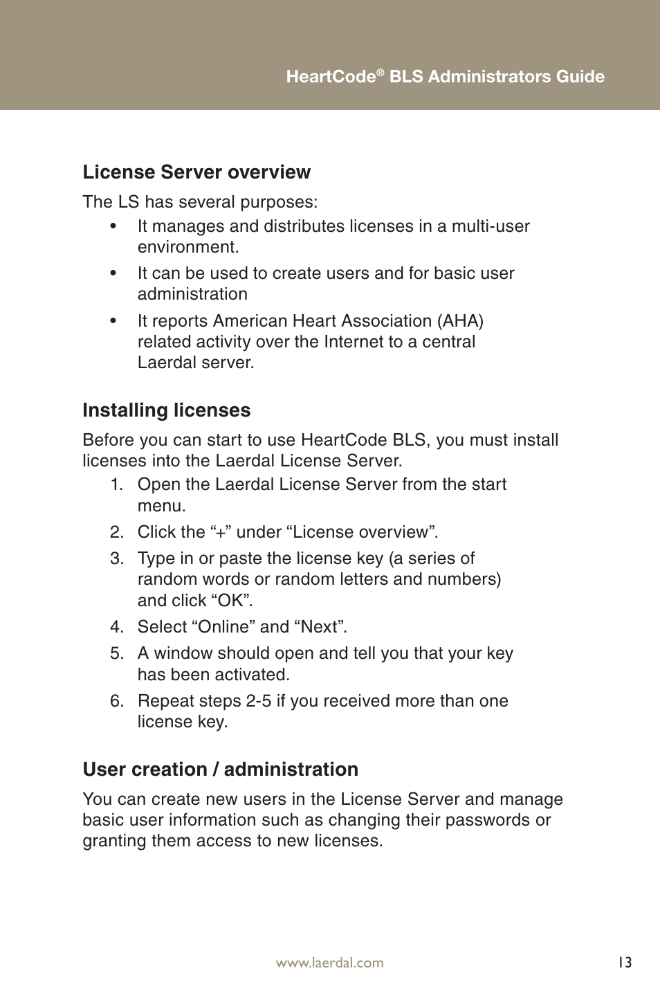Laerdal HeartCode BLS 2010 User Manual | Page 13 / 24