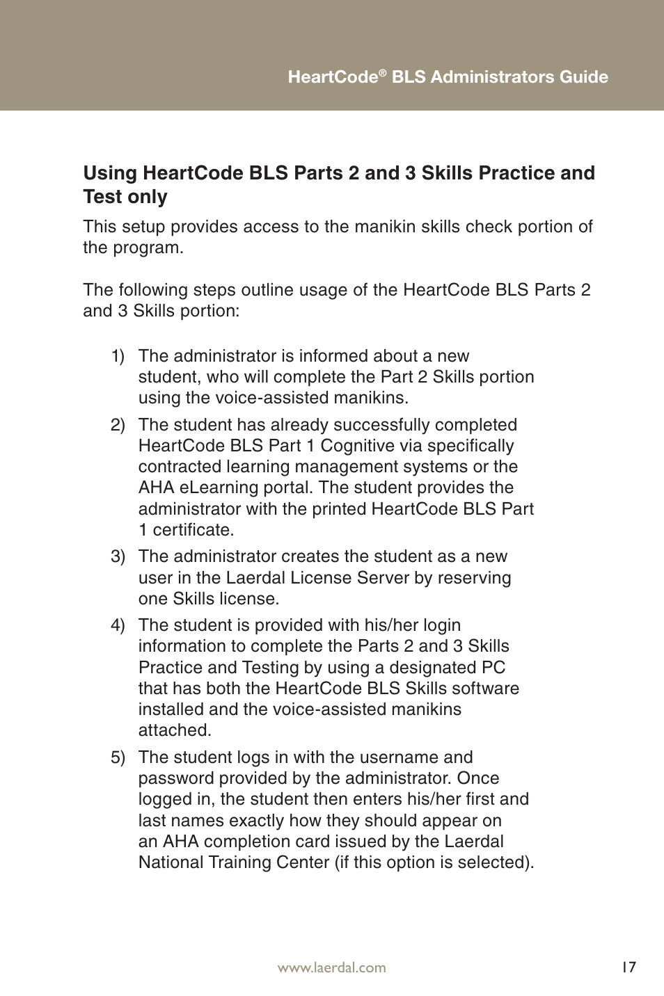 Laerdal HeartCode BLS 2010 User Manual | Page 17 / 24