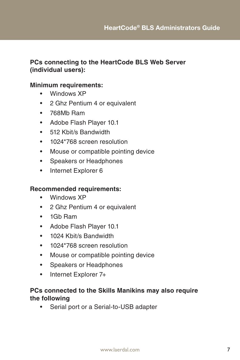 Laerdal HeartCode BLS 2010 User Manual | Page 7 / 24