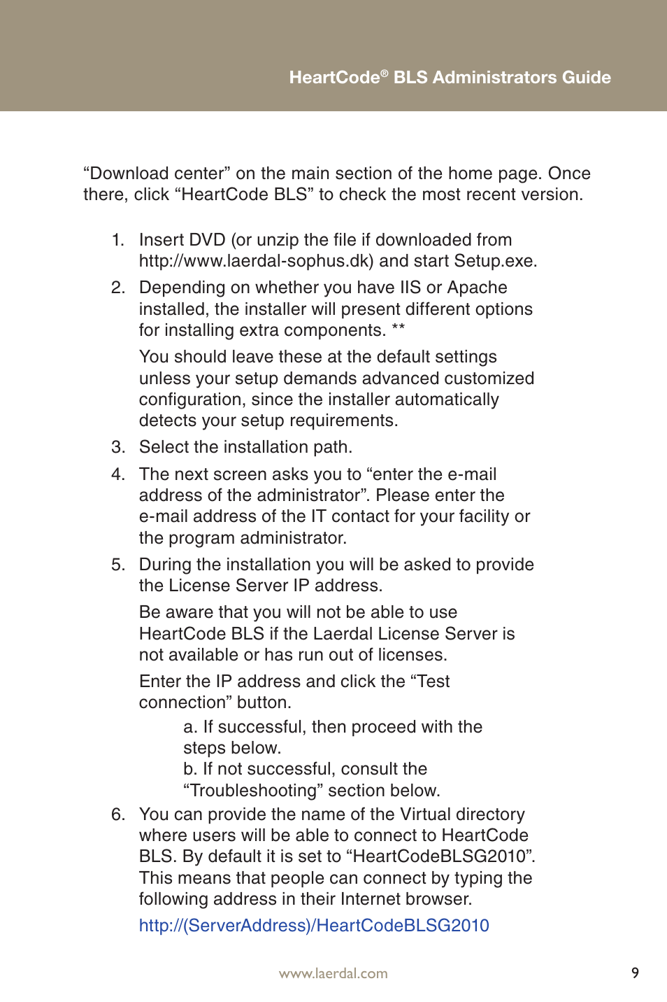 Laerdal HeartCode BLS 2010 User Manual | Page 9 / 24