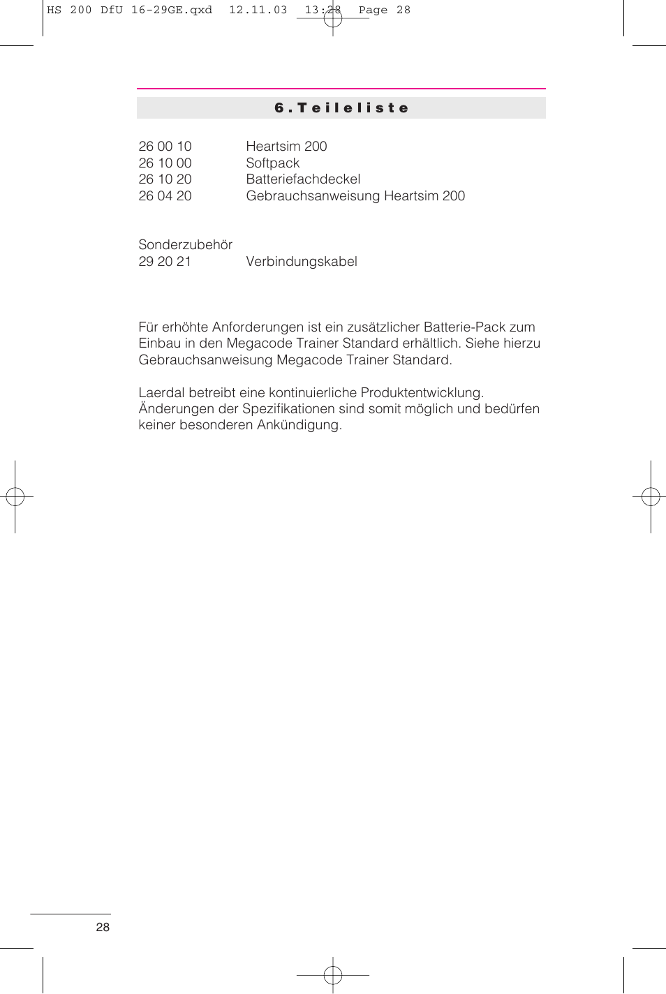 Laerdal HeartSim 200 User Manual | Page 28 / 86