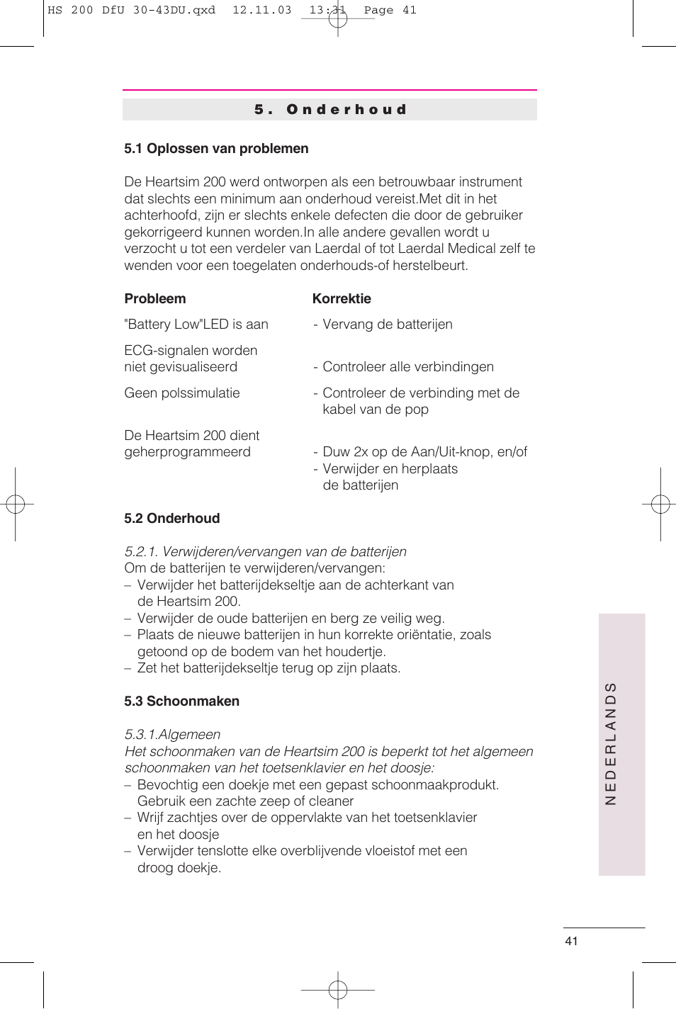 Laerdal HeartSim 200 User Manual | Page 41 / 86