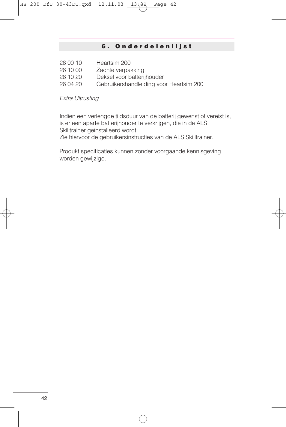 Laerdal HeartSim 200 User Manual | Page 42 / 86