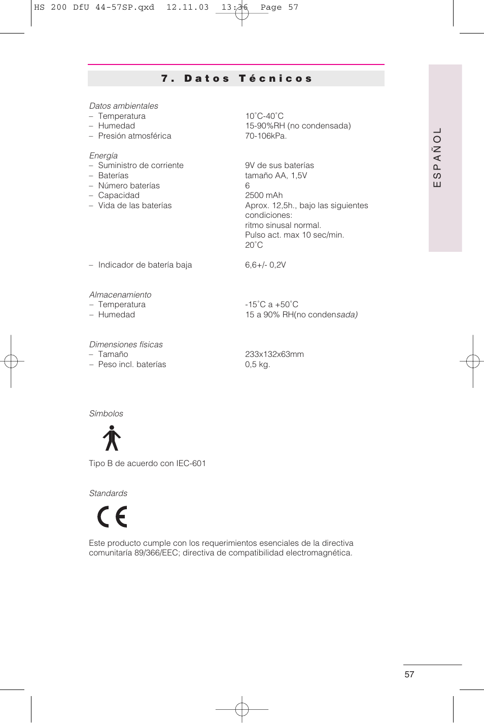 Laerdal HeartSim 200 User Manual | Page 57 / 86