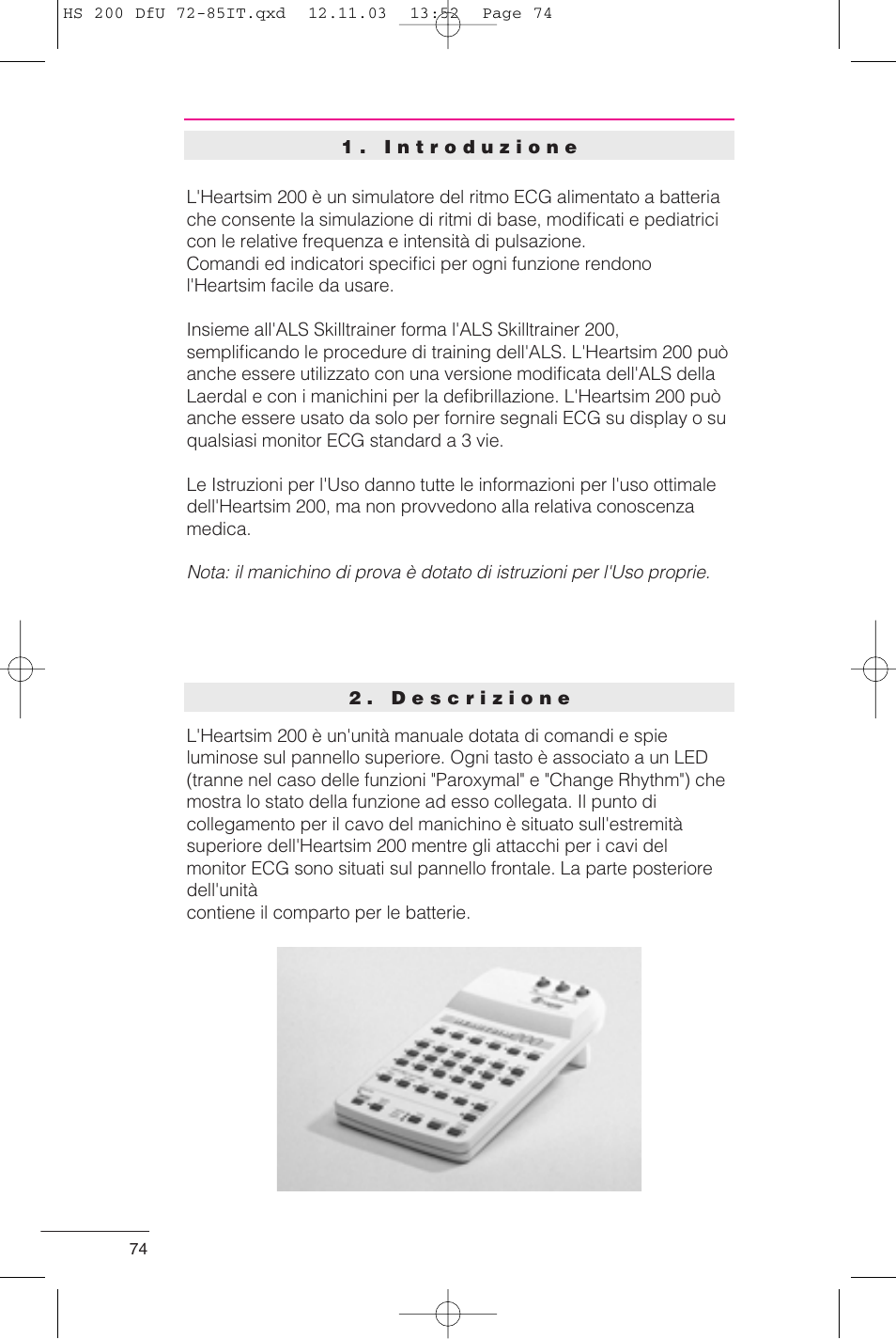 Laerdal HeartSim 200 User Manual | Page 74 / 86