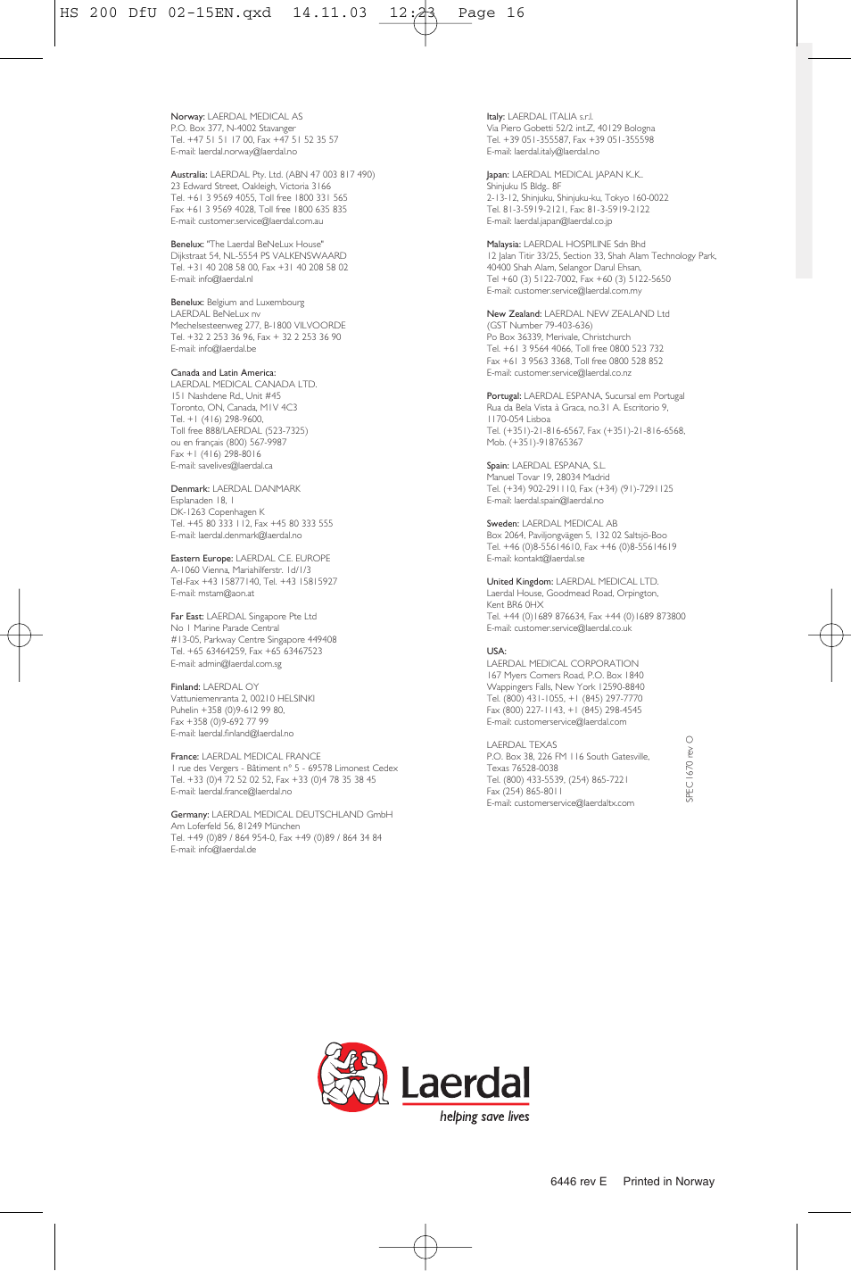Laerdal HeartSim 200 User Manual | Page 86 / 86