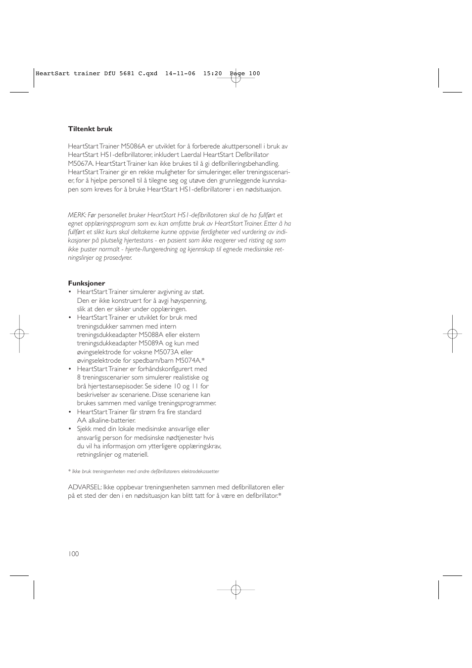 Copy approved - check revision before use | Laerdal HeartStart AED Trainer User Manual | Page 101 / 147