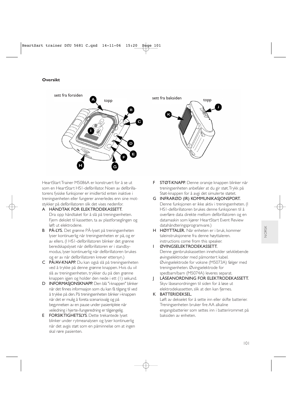 Copy approved - check revision before use | Laerdal HeartStart AED Trainer User Manual | Page 102 / 147