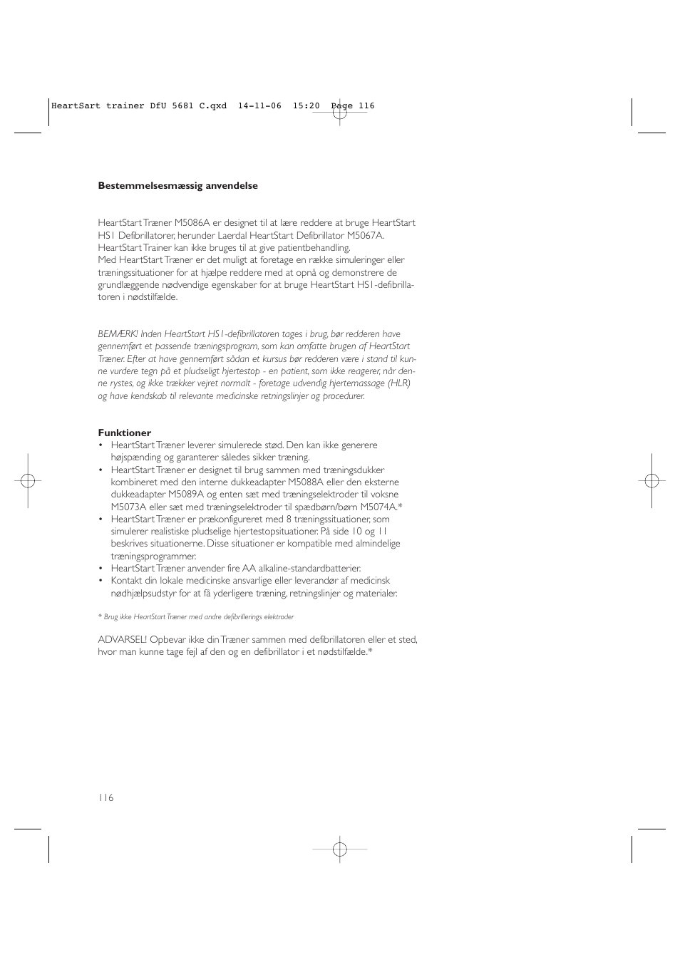 Copy approved - check revision before use | Laerdal HeartStart AED Trainer User Manual | Page 117 / 147