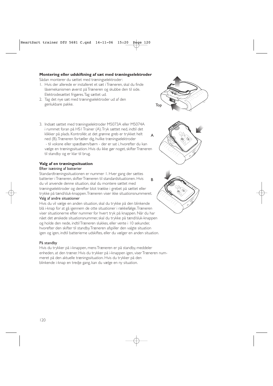 Copy approved - check revision before use | Laerdal HeartStart AED Trainer User Manual | Page 121 / 147
