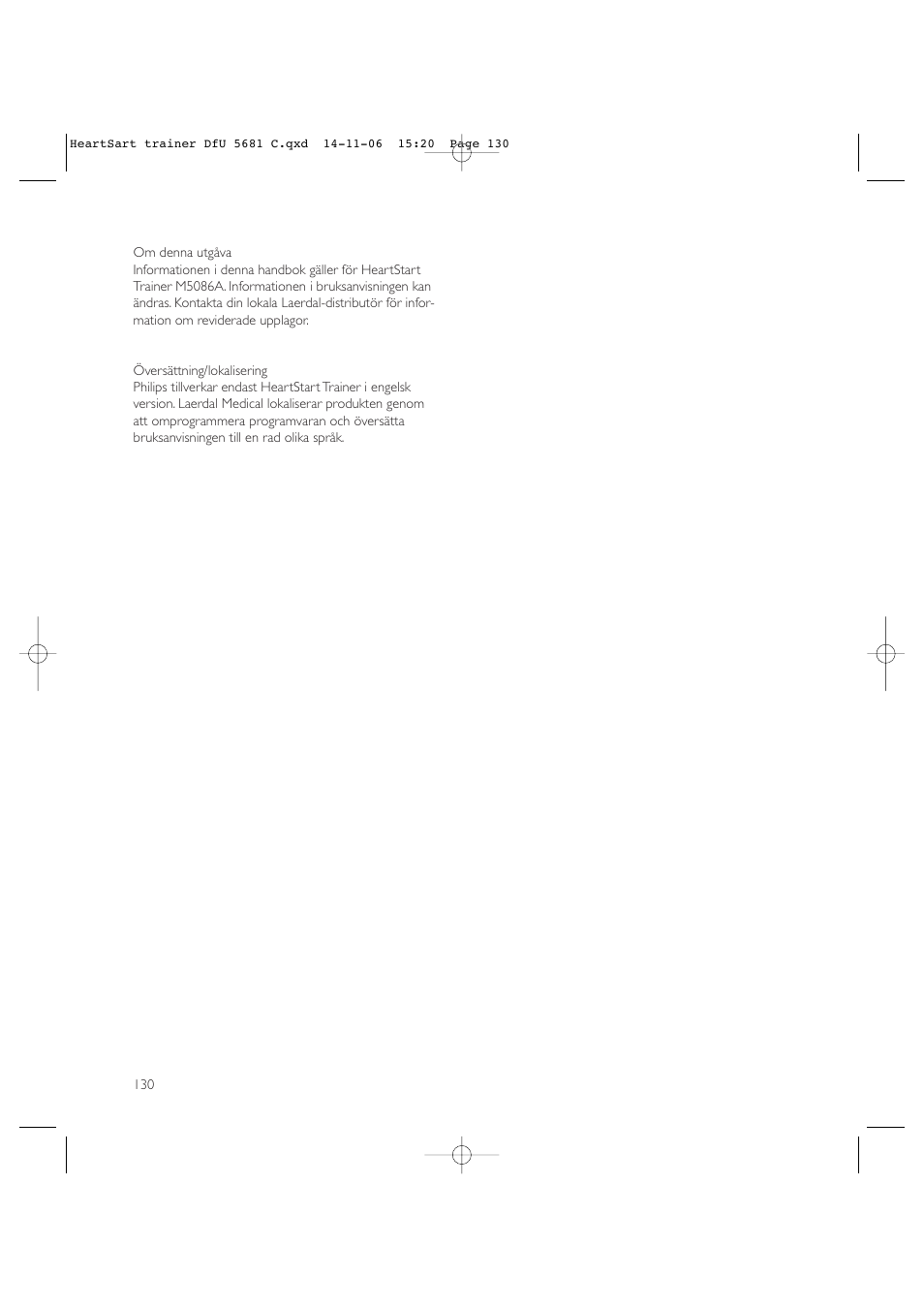 Copy approved - check revision before use | Laerdal HeartStart AED Trainer User Manual | Page 131 / 147