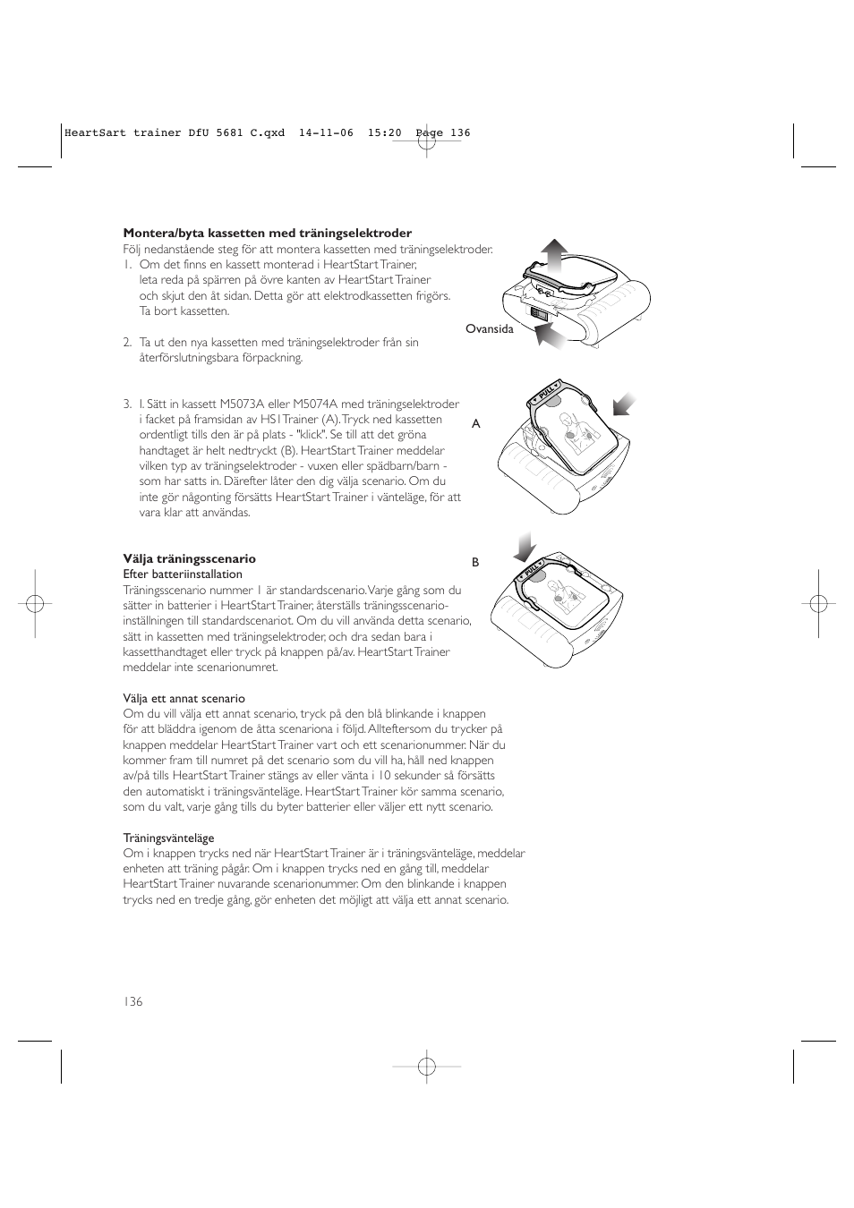 Copy approved - check revision before use | Laerdal HeartStart AED Trainer User Manual | Page 137 / 147