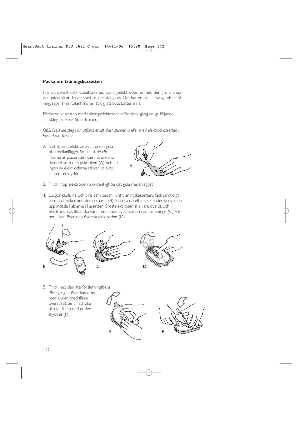 Copy approved - check revision before use | Laerdal HeartStart AED Trainer User Manual | Page 143 / 147
