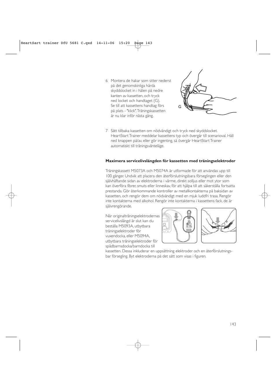 Copy approved - check revision before use | Laerdal HeartStart AED Trainer User Manual | Page 144 / 147