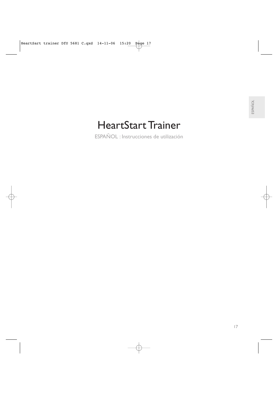 Heartstart trainer | Laerdal HeartStart AED Trainer User Manual | Page 18 / 147