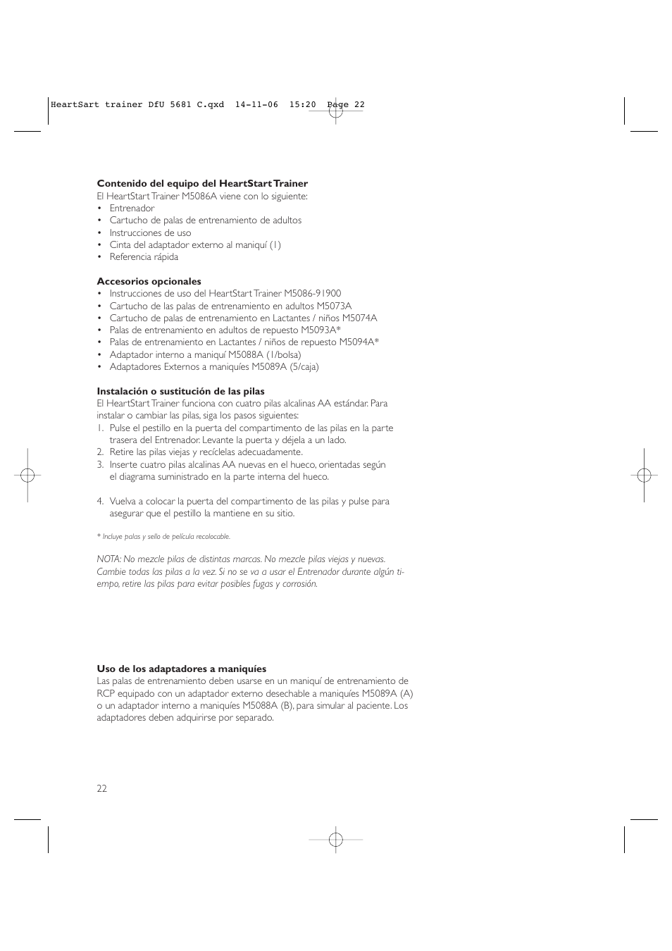 Copy approved - check revision before use | Laerdal HeartStart AED Trainer User Manual | Page 23 / 147