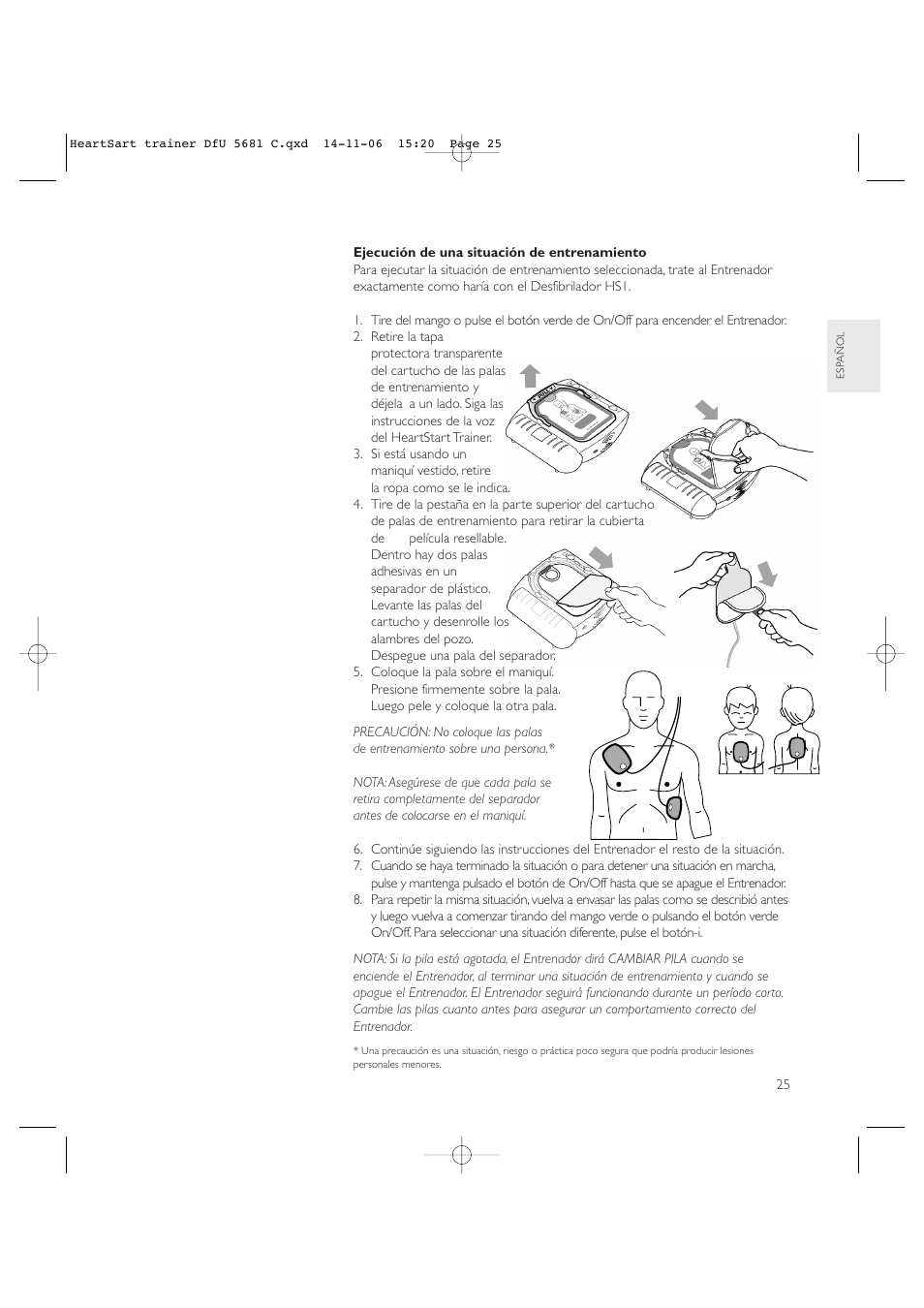 Copy approved - check revision before use | Laerdal HeartStart AED Trainer User Manual | Page 26 / 147