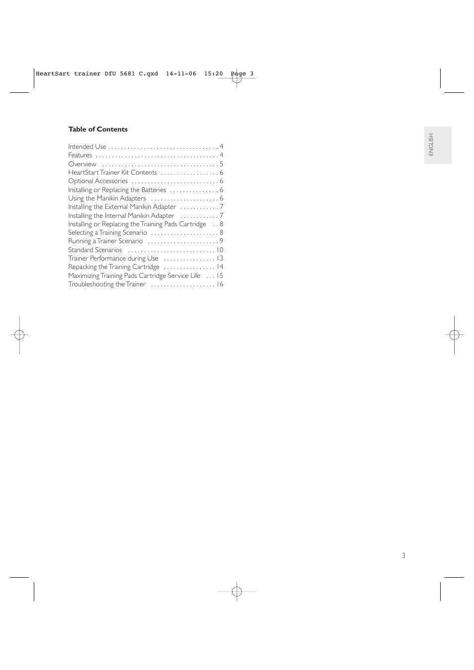 Copy approved - check revision before use | Laerdal HeartStart AED Trainer User Manual | Page 4 / 147