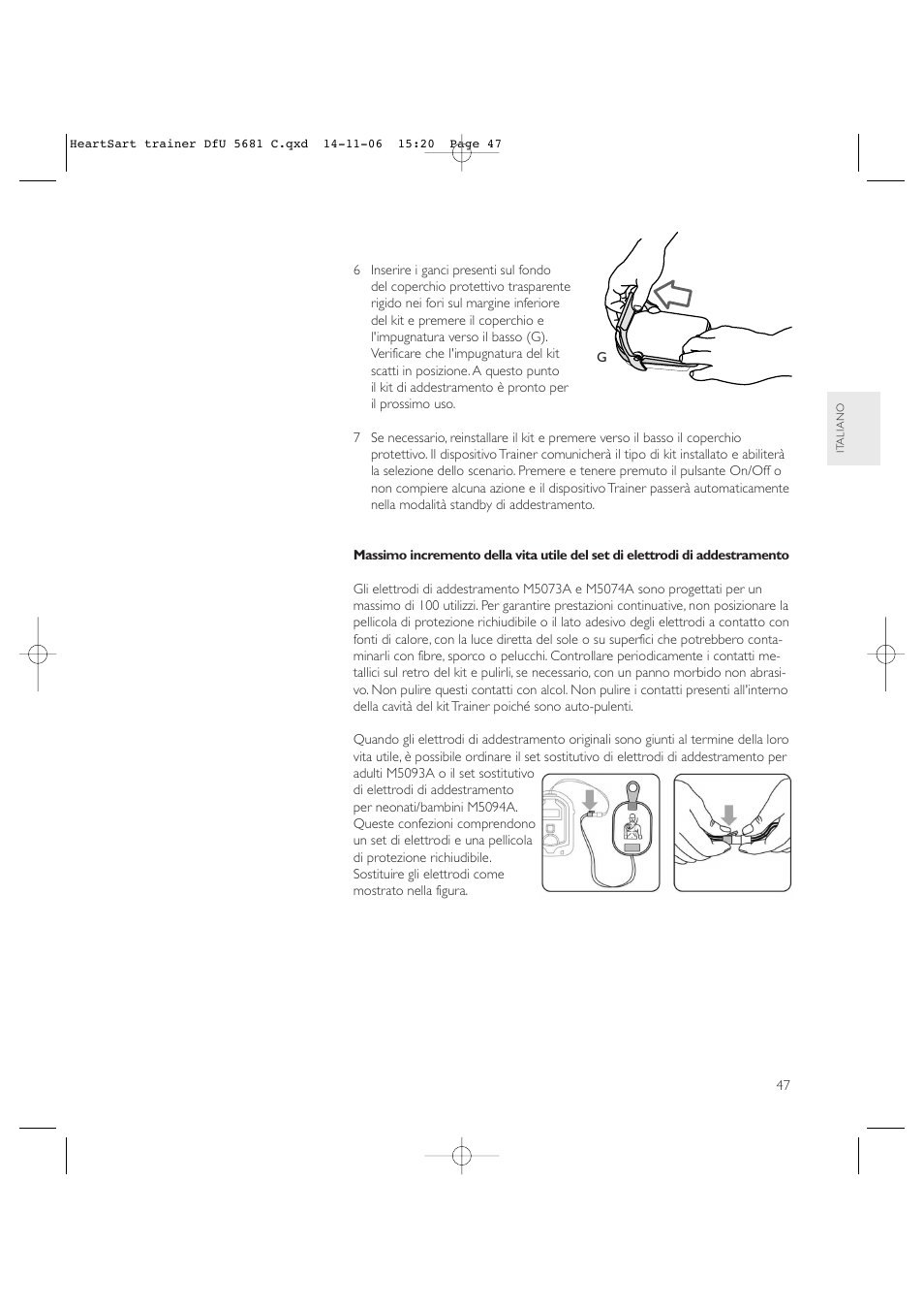 Copy approved - check revision before use | Laerdal HeartStart AED Trainer User Manual | Page 48 / 147