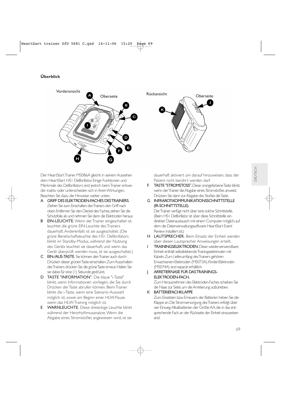 Copy approved - check revision before use | Laerdal HeartStart AED Trainer User Manual | Page 70 / 147