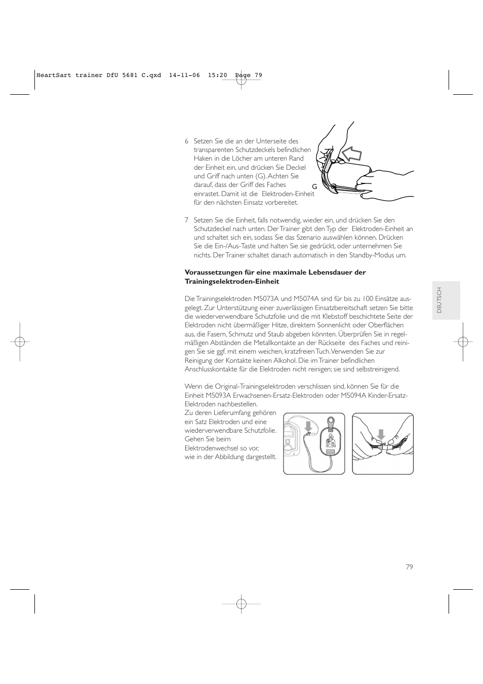 Copy approved - check revision before use | Laerdal HeartStart AED Trainer User Manual | Page 80 / 147