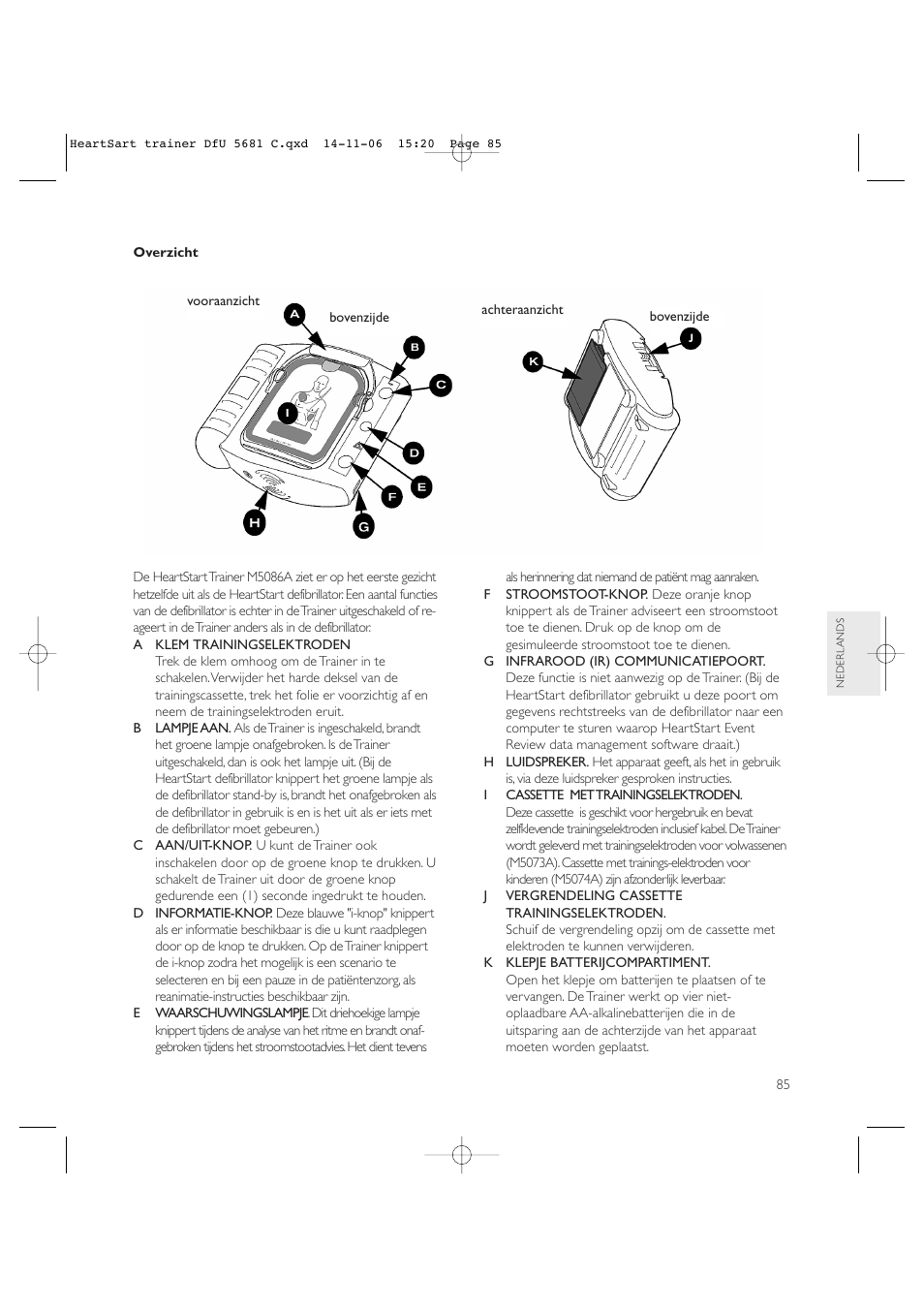 Copy approved - check revision before use | Laerdal HeartStart AED Trainer User Manual | Page 86 / 147
