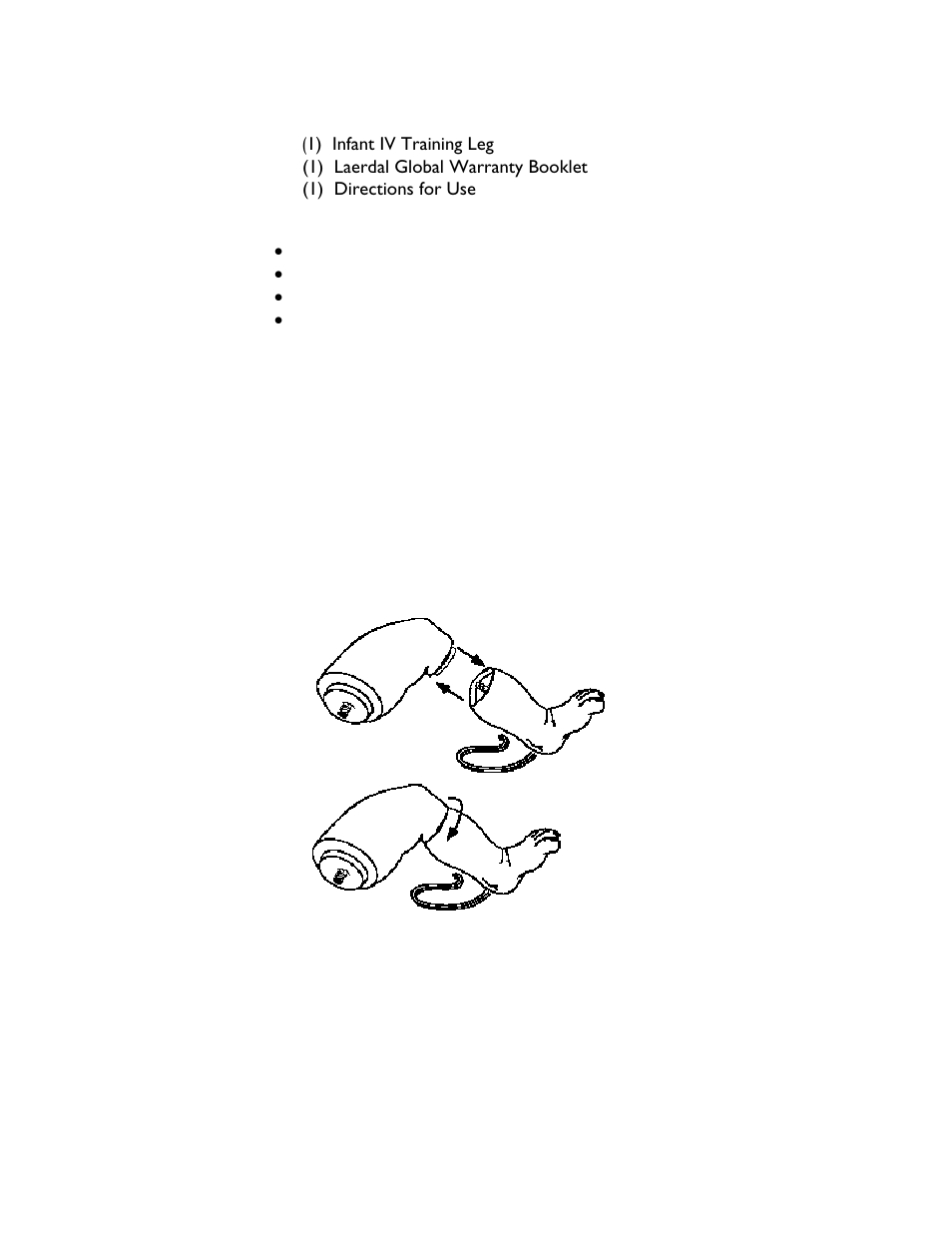 Laerdal Infant IV Leg User Manual | Page 5 / 8