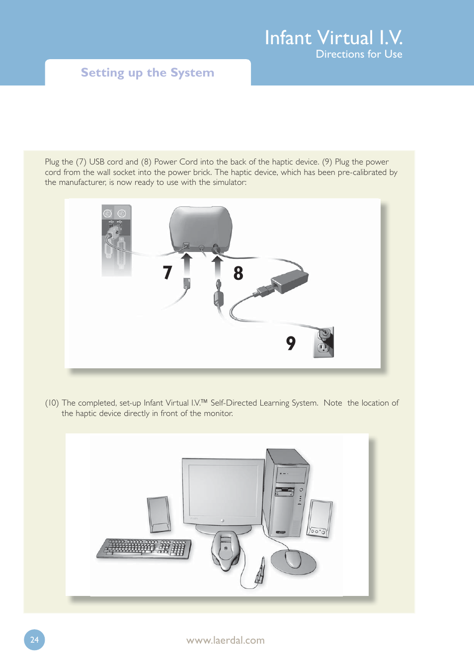 Infant virtual i.v | Laerdal Infant Virtual I.V. User Manual | Page 24 / 117