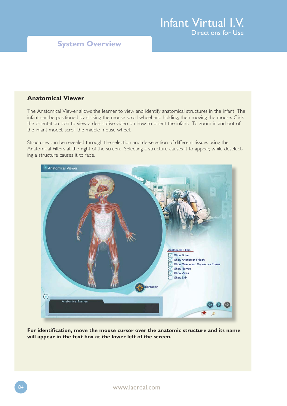 Infant virtual i.v | Laerdal Infant Virtual I.V. User Manual | Page 84 / 117