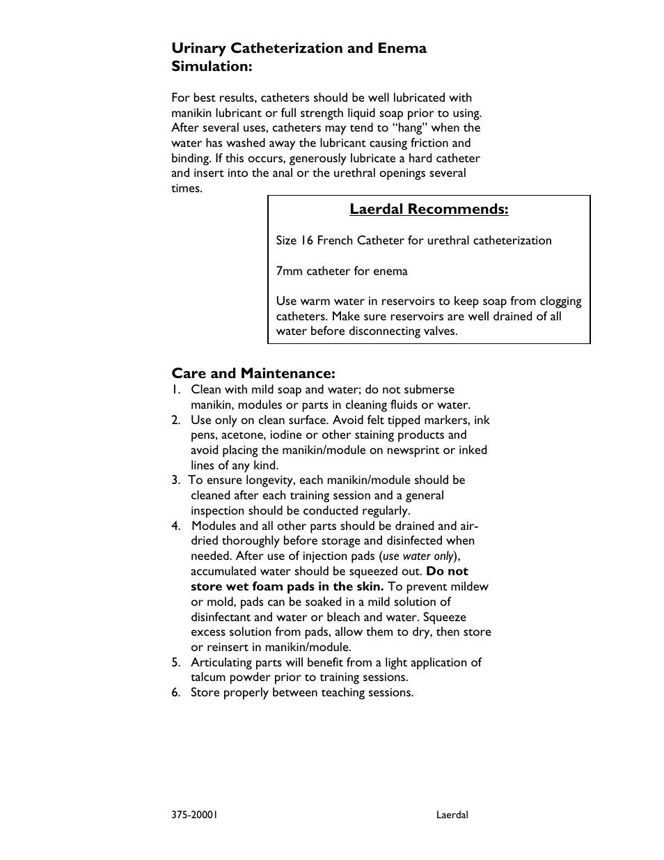 Laerdal In-Service Home Care Training Simulator User Manual | Page 8 / 10