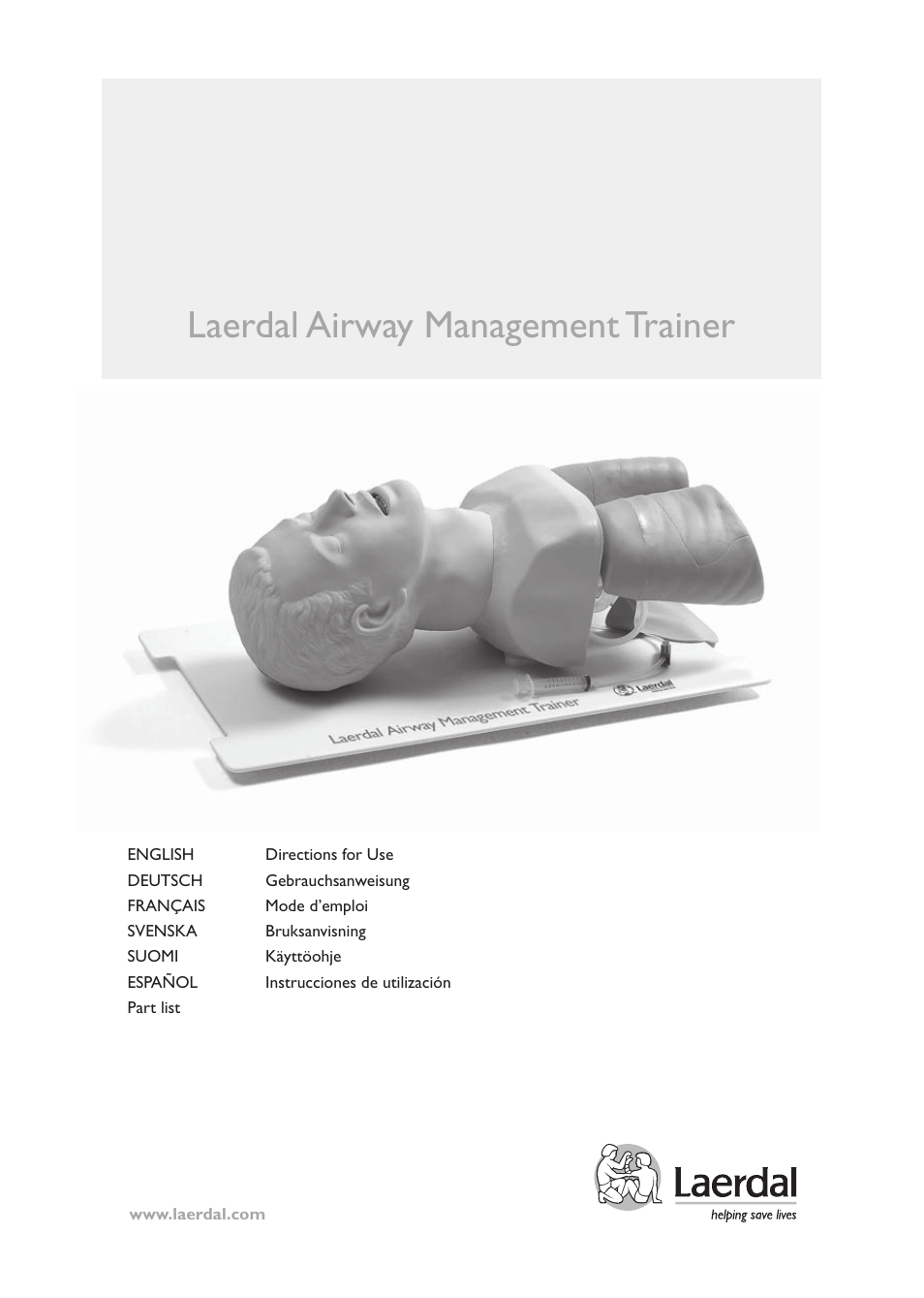 Laerdal Airway Management Trainer User Manual | 28 pages