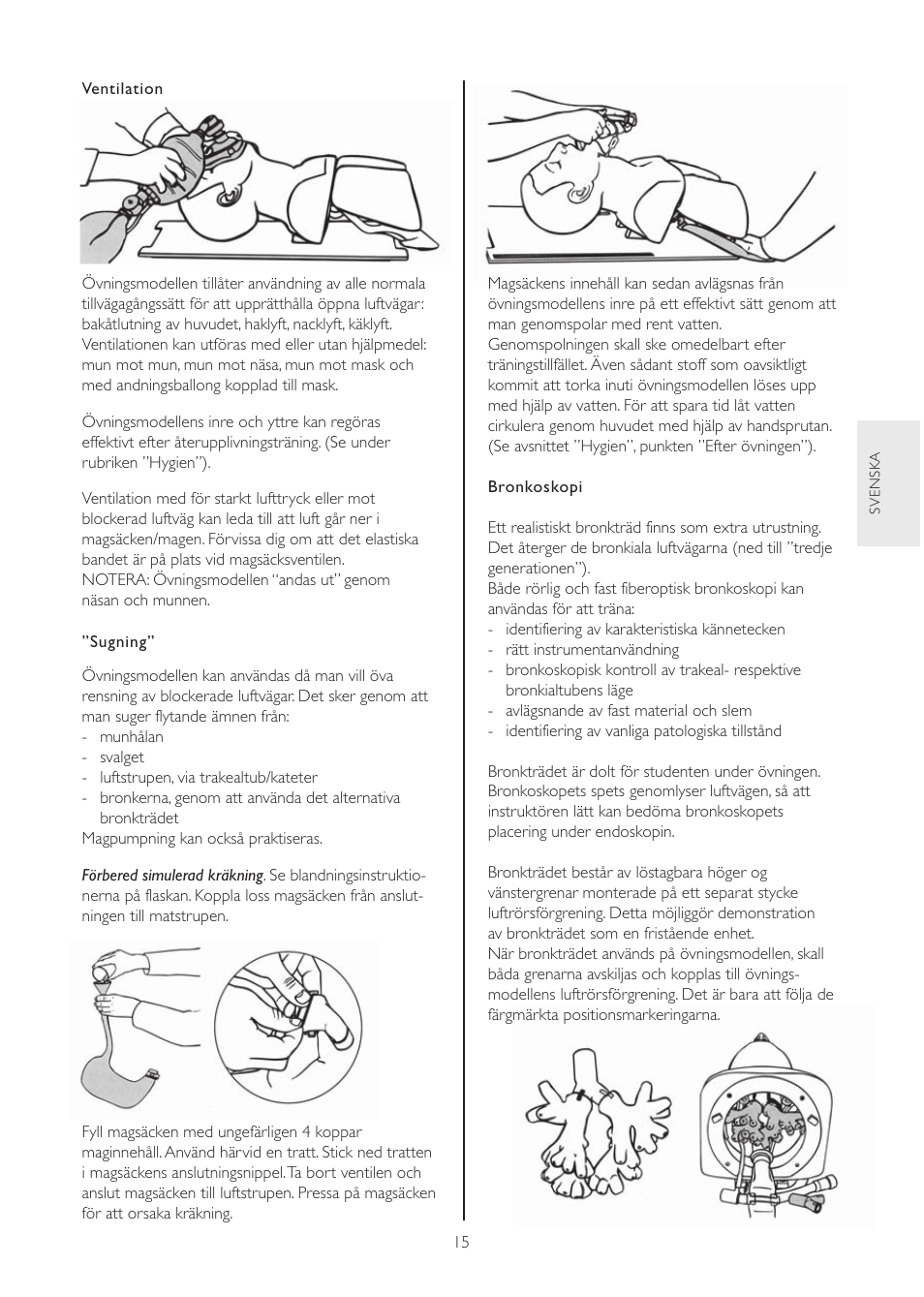 Laerdal Airway Management Trainer User Manual | Page 15 / 28
