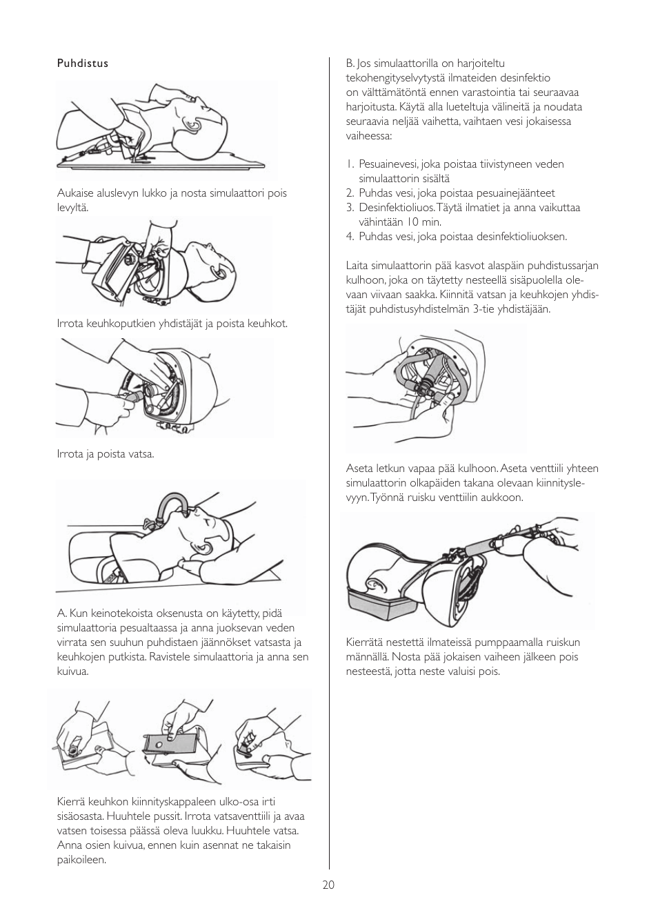 Laerdal Airway Management Trainer User Manual | Page 20 / 28
