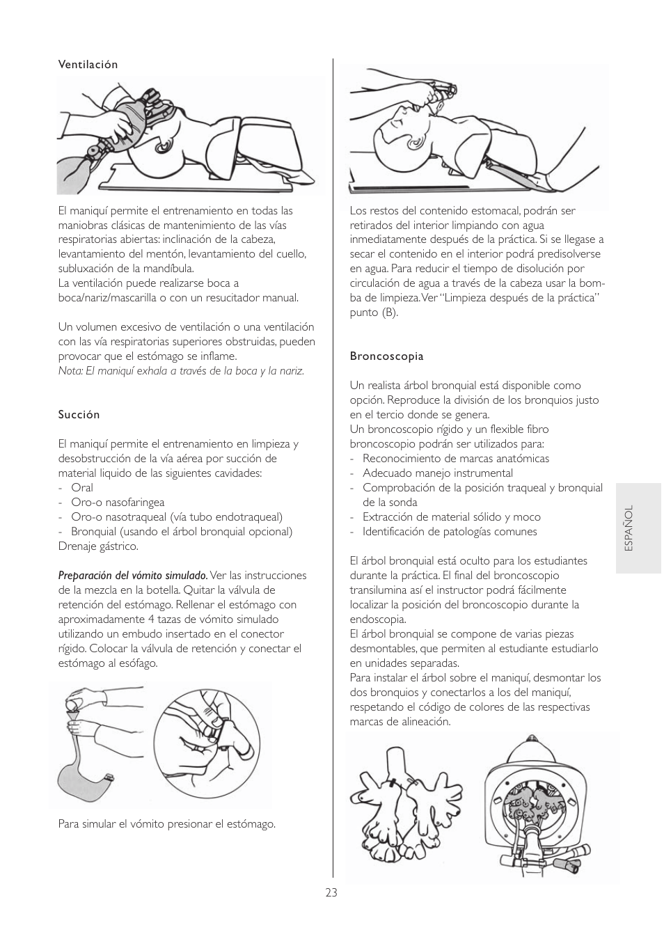 Laerdal Airway Management Trainer User Manual | Page 23 / 28