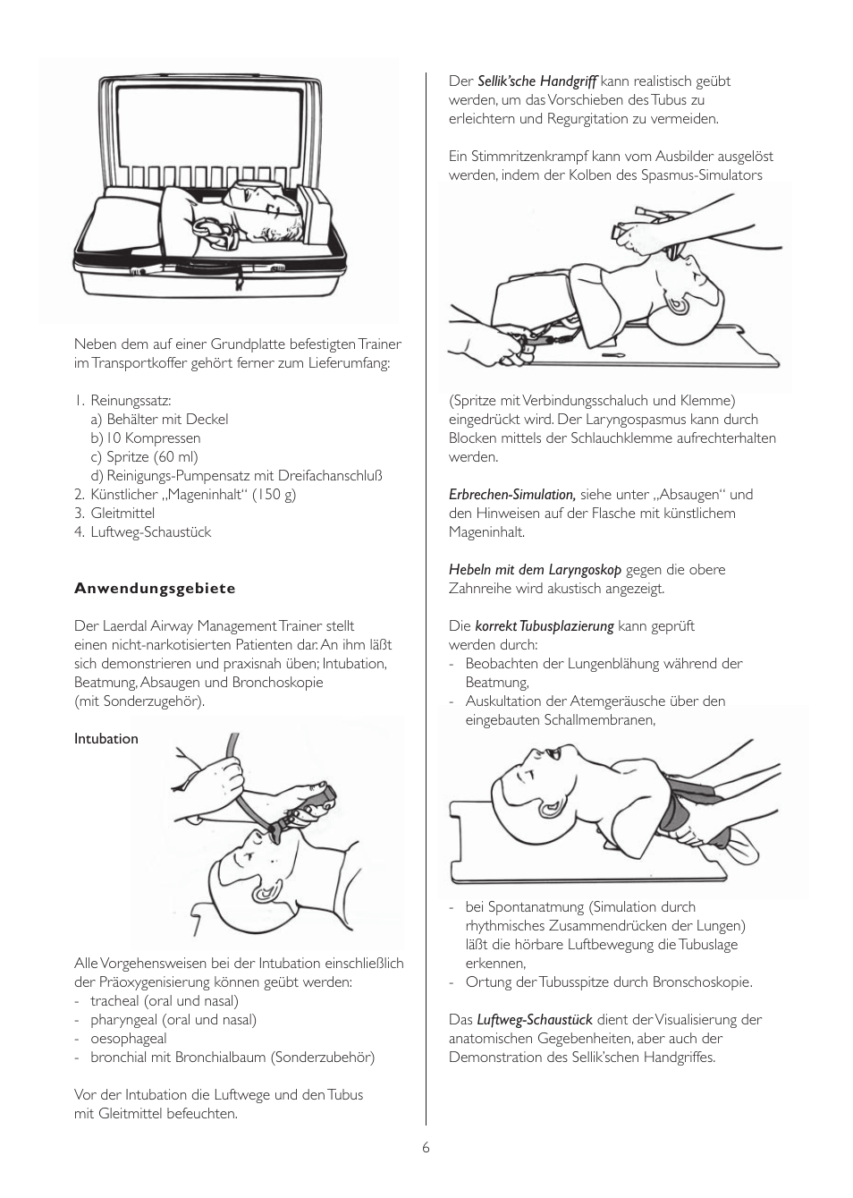 Laerdal Airway Management Trainer User Manual | Page 6 / 28