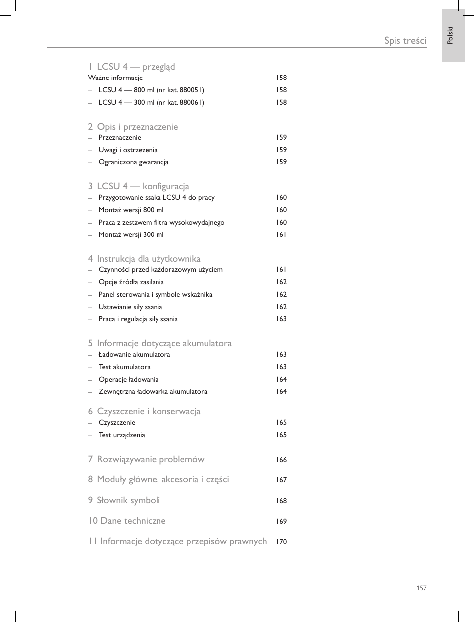 Laerdal Compact Suction Unit (LCSU) 4 User Manual | Page 157 / 272