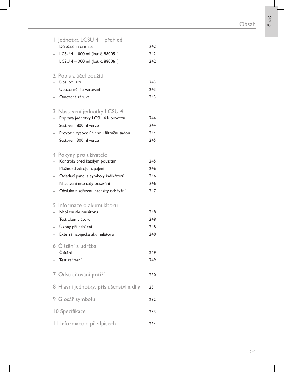 Laerdal Compact Suction Unit (LCSU) 4 User Manual | Page 241 / 272