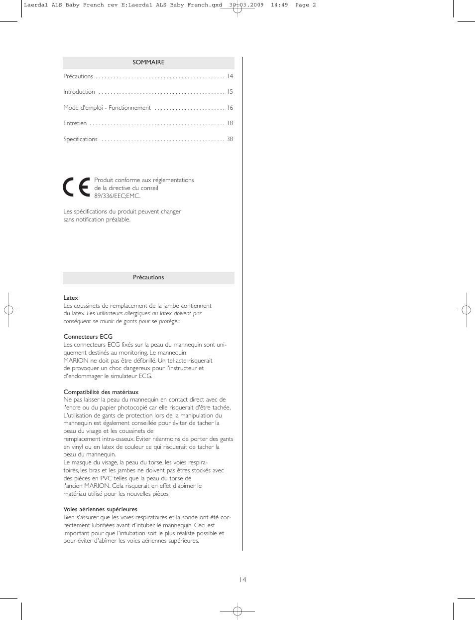 Laerdal Intraosseous Trainer User Manual | Page 14 / 40