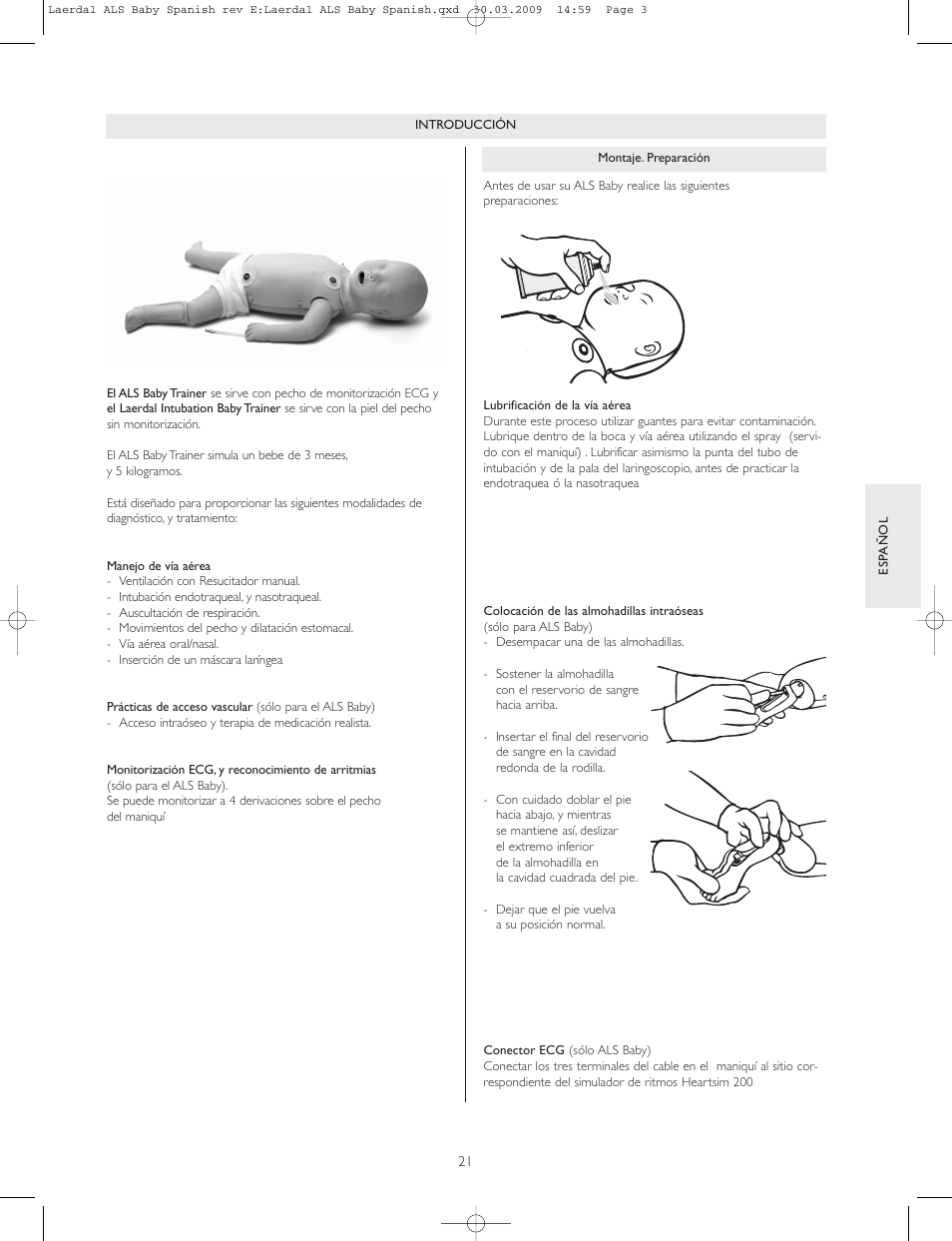 Laerdal Intraosseous Trainer User Manual | Page 21 / 40