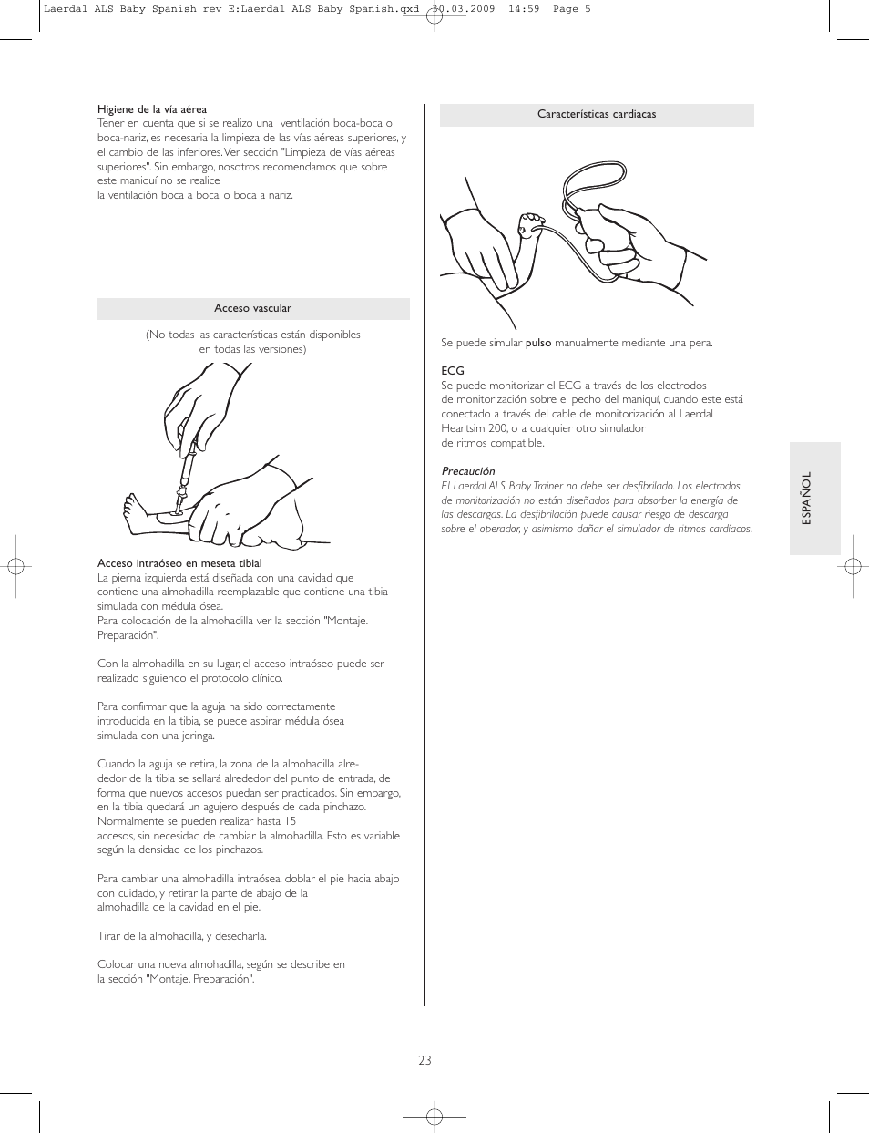 Laerdal Intraosseous Trainer User Manual | Page 23 / 40