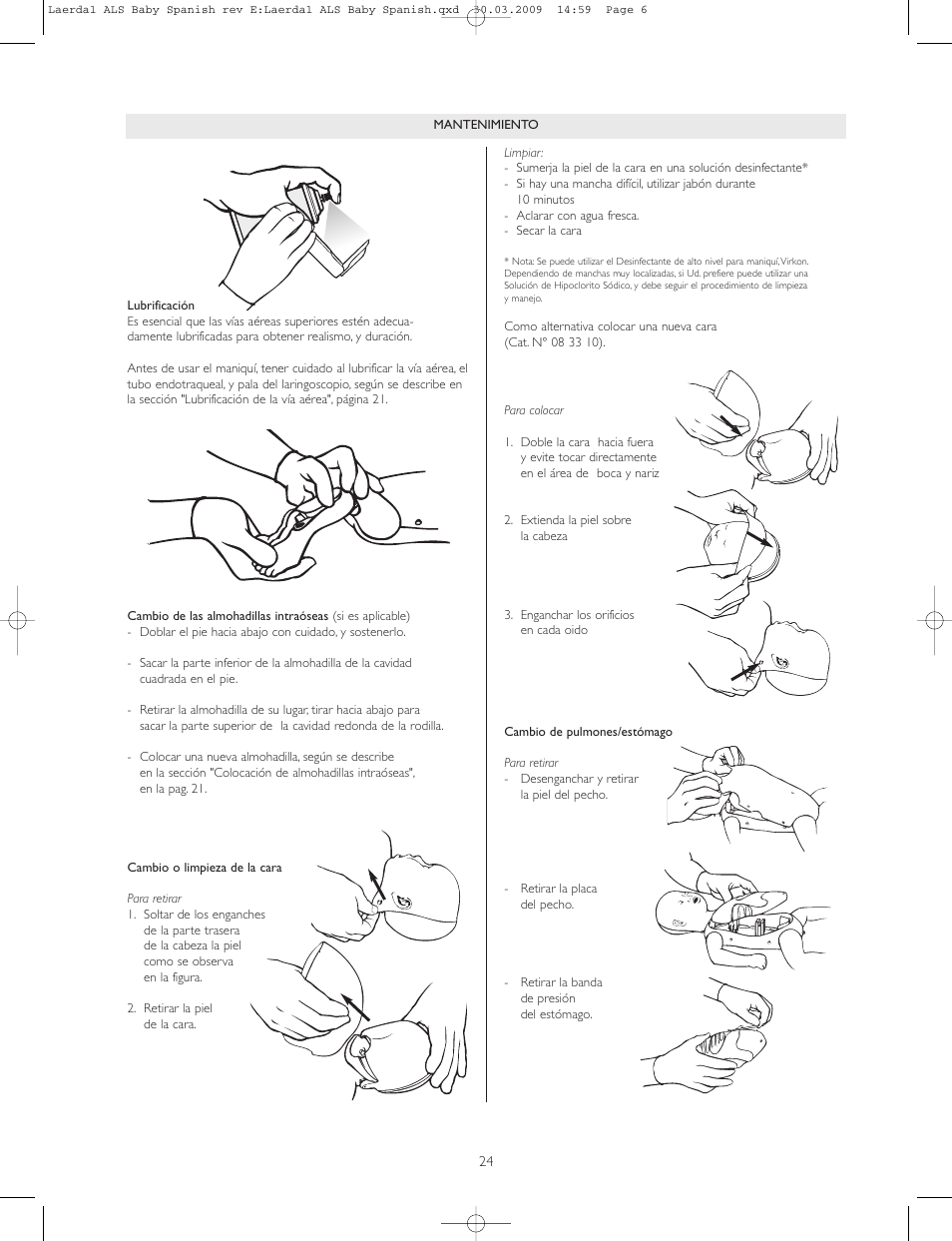 Laerdal Intraosseous Trainer User Manual | Page 24 / 40