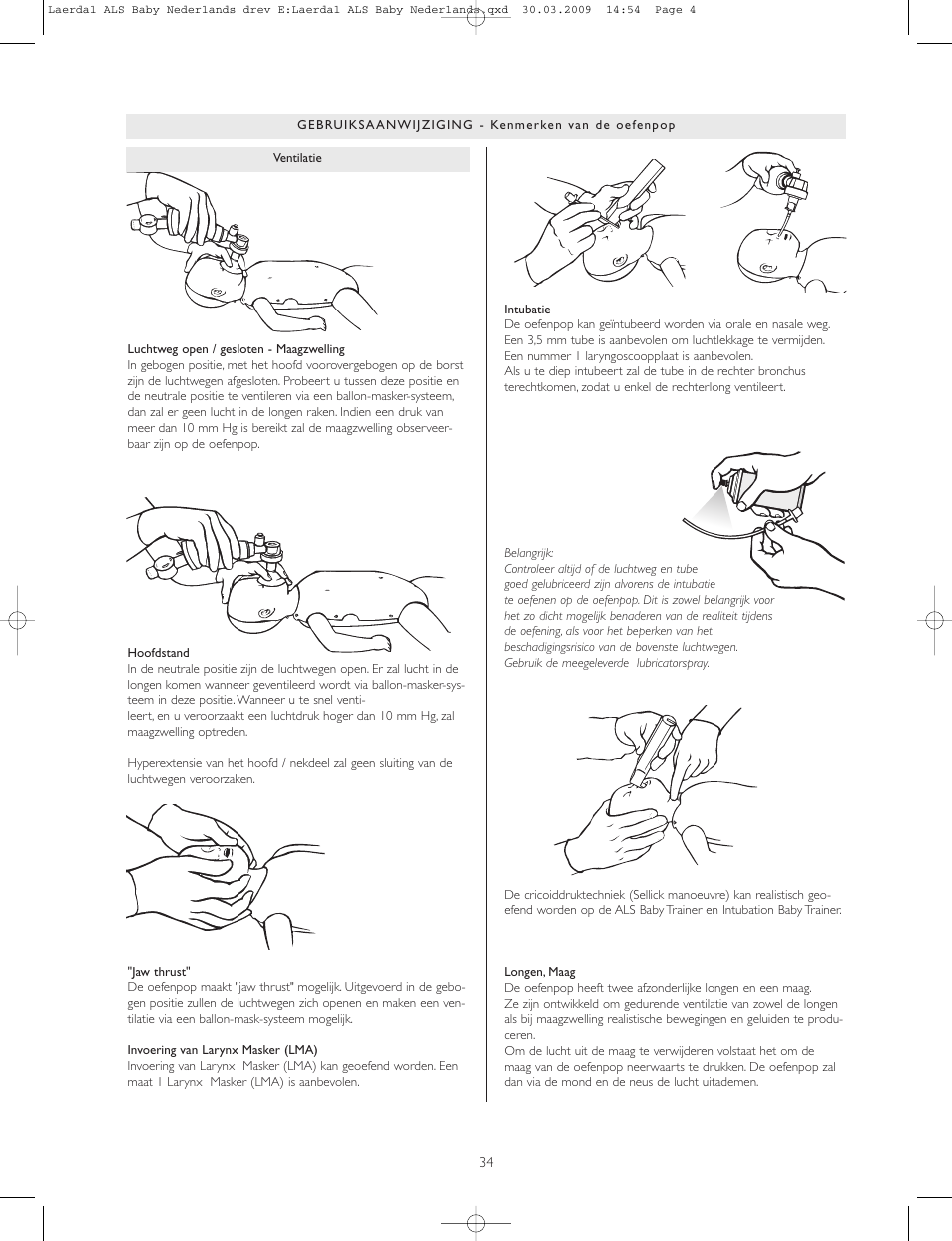 Laerdal Intraosseous Trainer User Manual | Page 34 / 40