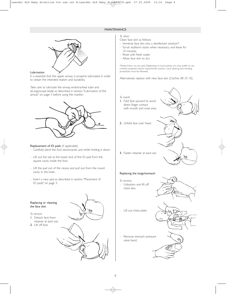 Laerdal Intraosseous Trainer User Manual | Page 6 / 40