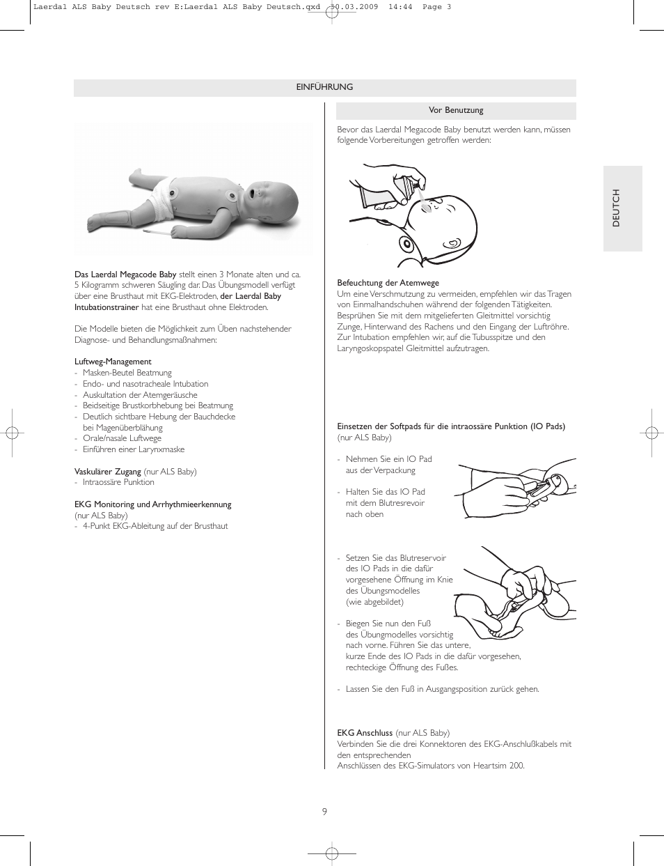 Laerdal Intraosseous Trainer User Manual | Page 9 / 40