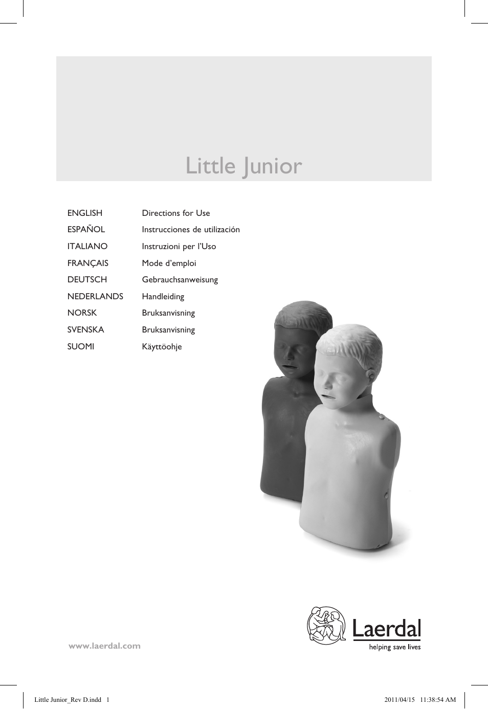 Laerdal Little Junior User Manual | 56 pages