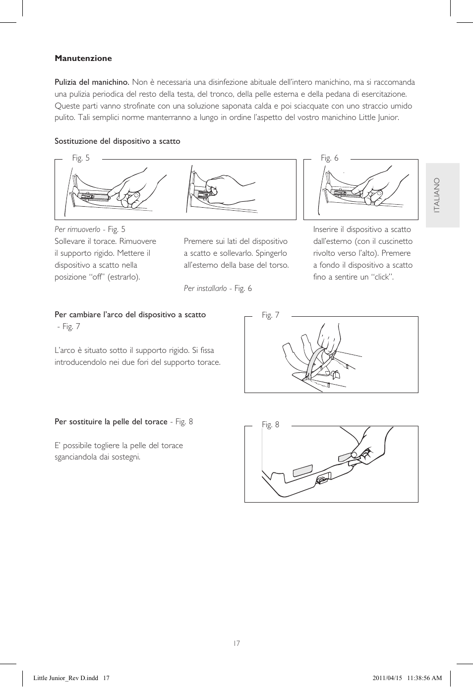 Laerdal Little Junior User Manual | Page 17 / 56