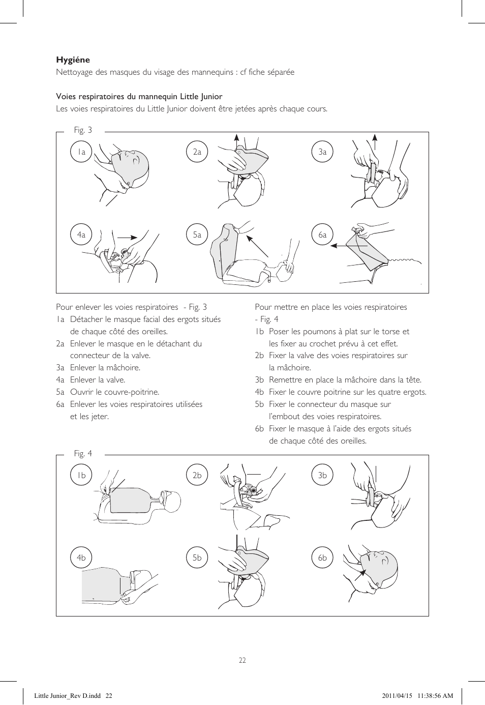 Laerdal Little Junior User Manual | Page 22 / 56