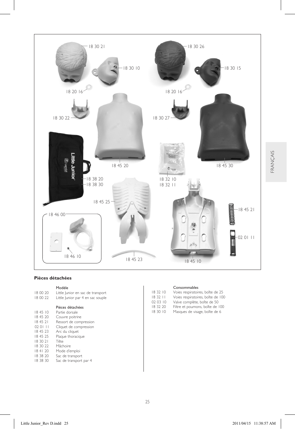 Laerdal Little Junior User Manual | Page 25 / 56