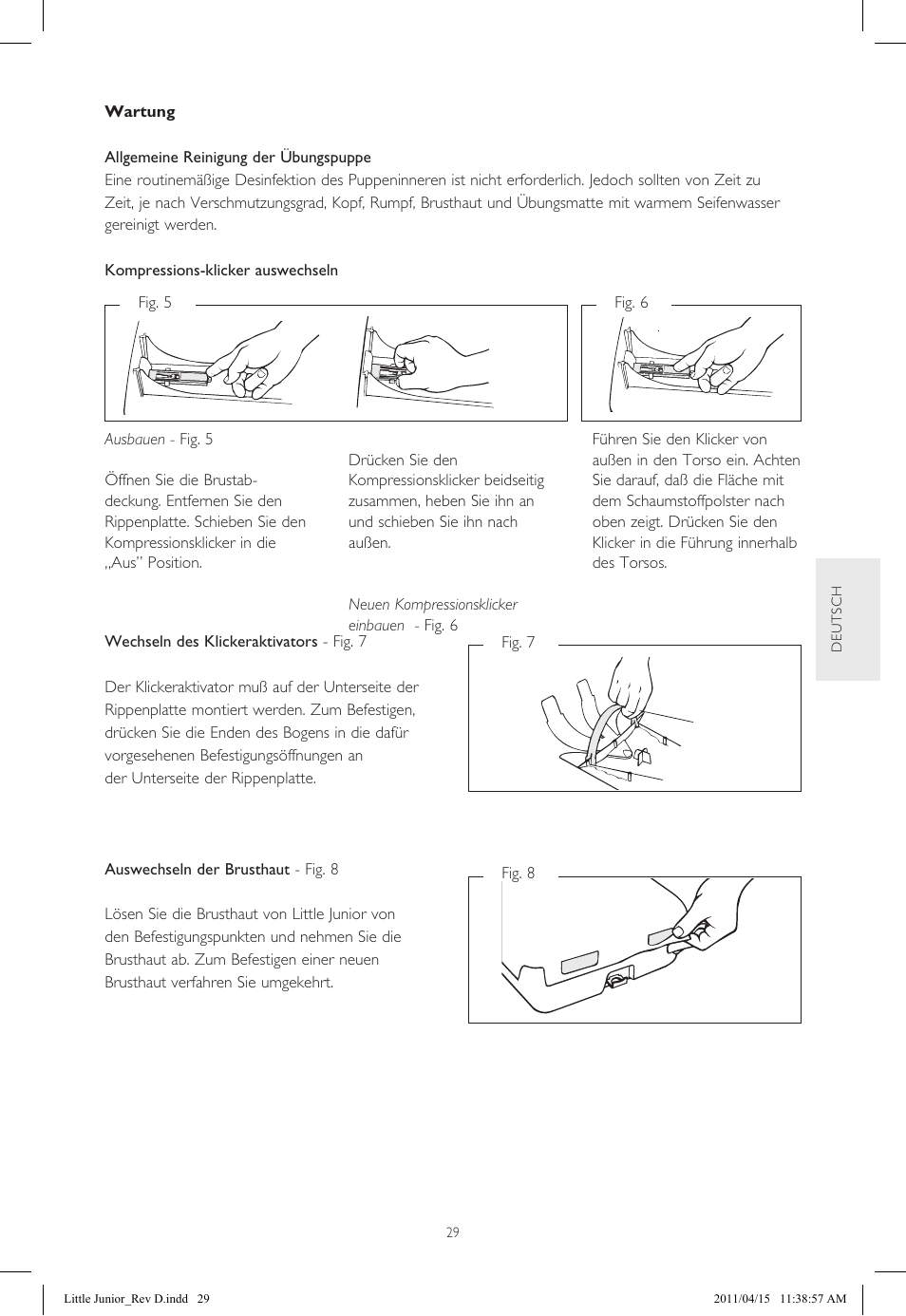 Laerdal Little Junior User Manual | Page 29 / 56