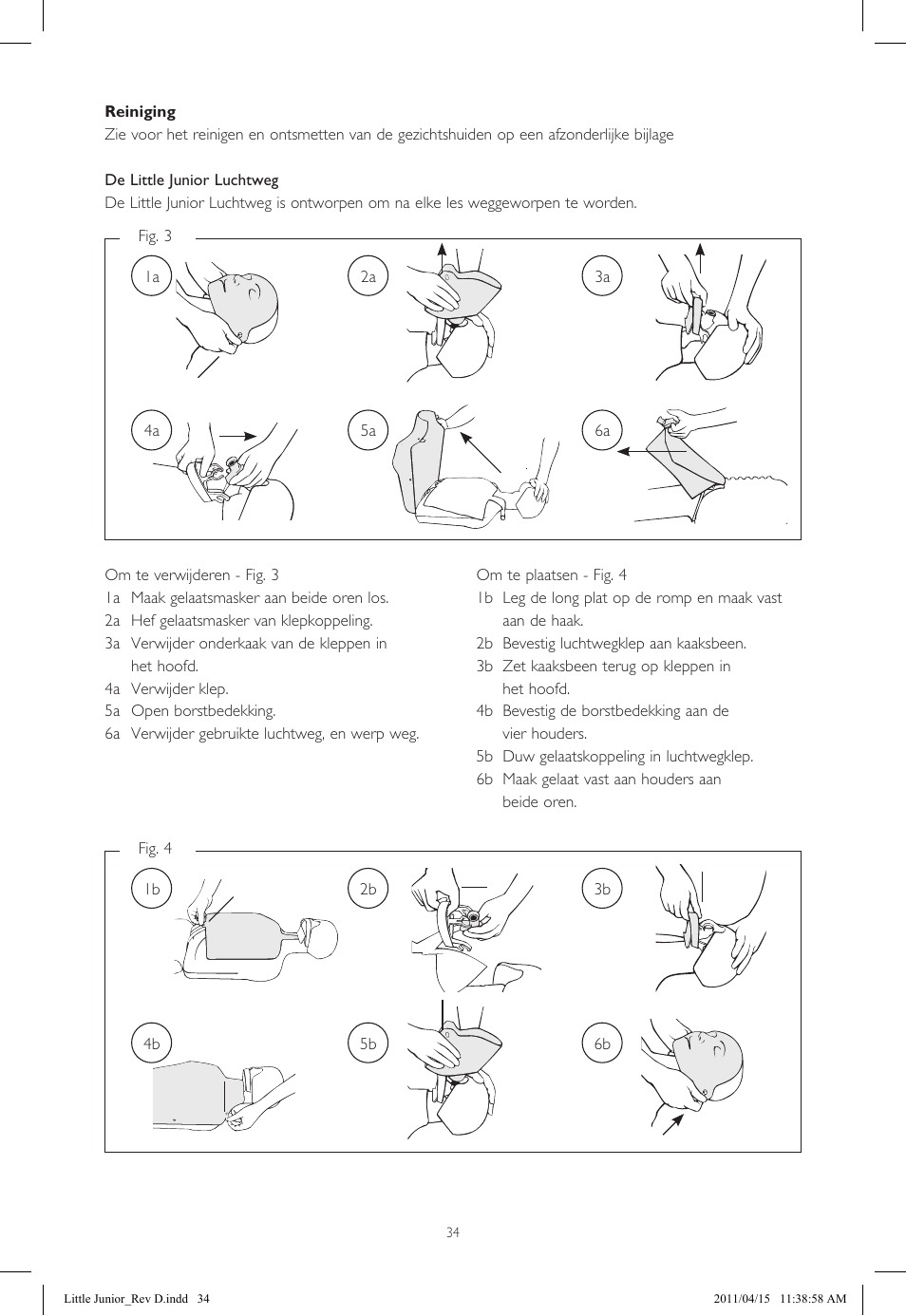 Laerdal Little Junior User Manual | Page 34 / 56